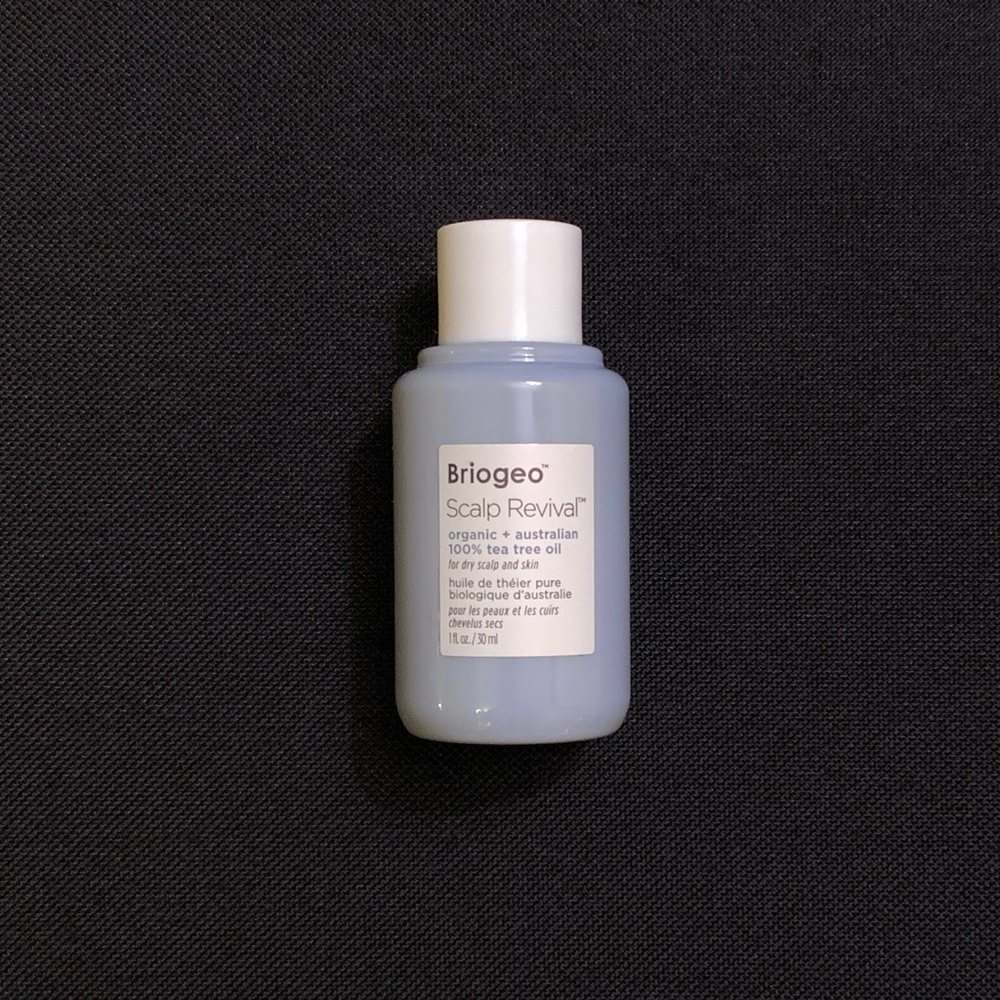 BRIOGEO Scalp Revival Organic 100% Tea Tree Oil for Hair & Body — Full Size 1 oz